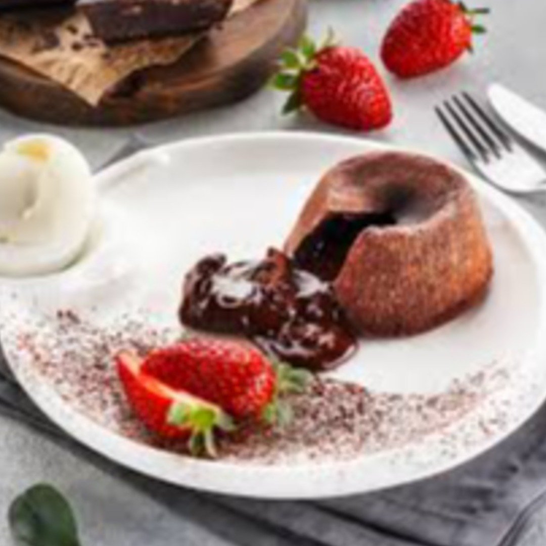 İsti şokolad vulkan